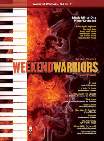 Product Cover for Weekend Warriors, Set List 2 – Ladies' Night Singer's Songbook Music Minus One Vocal Music Minus One Download by Hal Leonard