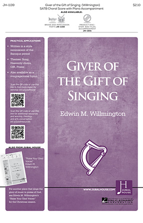 Product Cover for Giver of the Gift of Singing  Fred Bock Publications  by Hal Leonard