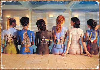 Pink Floyd - Back Art - Tin Sign