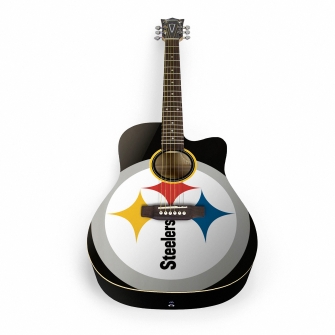 Pittsburgh Steelers Acoustic Guitar
