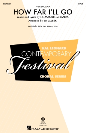 Product Cover for How Far I'll Go (from Moana)  Disney Choral Octavo by Hal Leonard