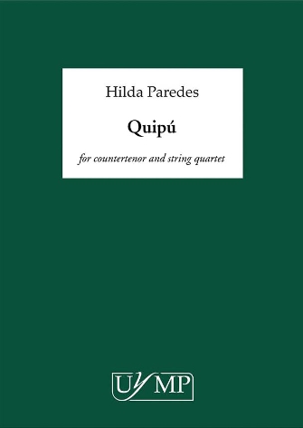 Product Cover for Quipú Countertenor & String QuartetScore Music Sales America Softcover by Hal Leonard