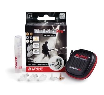 Product Cover for Alpine New Musicsafe Pro Earplugs Transparent Single  Alpine Hearing Protection Monitors & Headphones by Hal Leonard