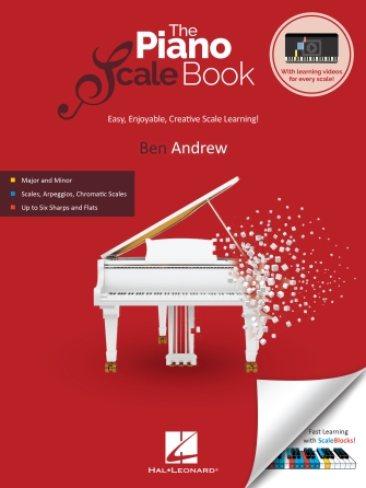 Cover for The Piano Scale Book - Manual : Piano by Hal Leonard