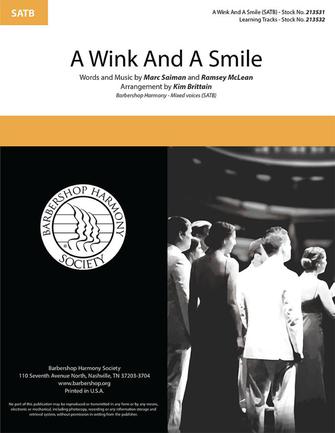 A Wink And A Smile (arr. Kim Brittain)
