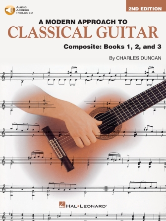 Product Cover for A Modern Approach to Classical Guitar – Second Edition Composite Edition: Books 1, 2, and 3 Guitar Softcover Audio Online by Hal Leonard