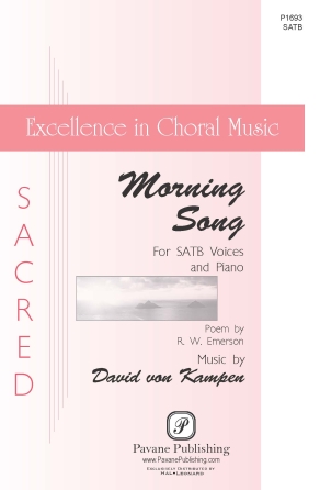 Product Cover for Morning Song  Pavane Choral Octavo by Hal Leonard