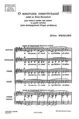 O Sacrum Convivium!