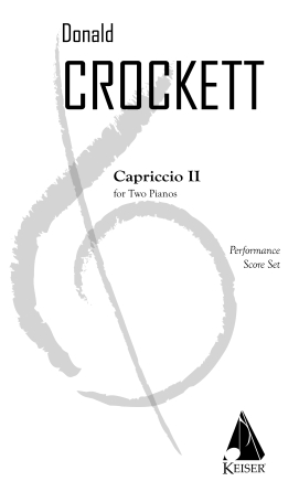 Capriccio II for Two Pianos