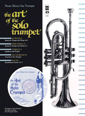 アート・デザイン・音楽 MusicMinus OneTrumpet Intermediate Level The Art of the Solo Trumpet (Sheet Music) Music Minus One (1007083