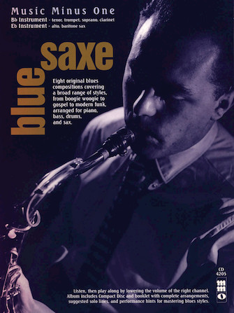 Product Cover for Bluesaxe Music Minus One Saxophone, Trumpet or Clarinet Music Minus One Download by Hal Leonard