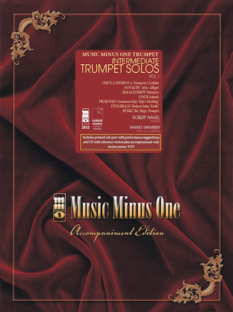 Intermediate Trumpet Solos – Vol. 1 (Sheet Music) Music Minus One 