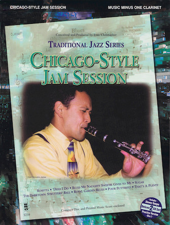 Product Cover for Chicago-Style Jam Session – Traditional Jazz Series Music Minus One Clarinet Music Minus One Download by Hal Leonard