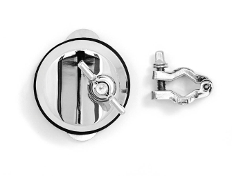 Gib L-rod Tom Mount Chrome