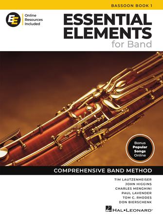 Product Cover for Essential Elements for Band – Bassoon Book 1 with Online Resources  Essential Elements for Band Softcover Media Online by Hal Leonard
