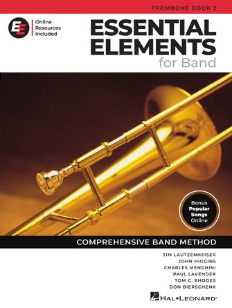Product Cover for Essential Elements for Band – Trombone Book 2 with EEi  Essential Elements for Band Softcover Media Online by Hal Leonard