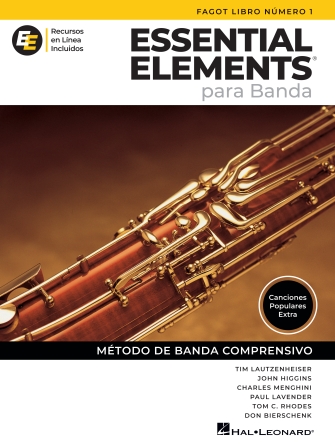 Essential Elements para Banda - Fagot Libro Numero 1 - Recursos en Linea Incluidos
