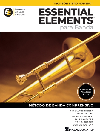 Essential Elements para Banda - Trombon Libro Numero 1 - Recursos en Linea Incluido