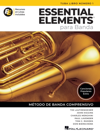 Essential Elements para Banda - Tuba Libro Numero 1 - Recursos en Linea Incluido
