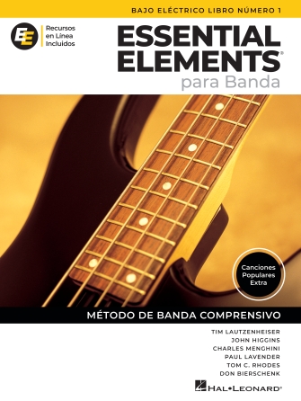 Essential Elements para Banda - Bajo Electrico Libro Numero 1 - Recursos en Linea Incluido