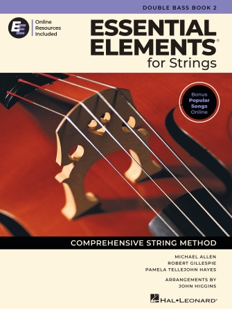 Product Cover for Essential Elements for Strings – Double Bass Book 2 with Online Resources  Essential Elements for Strings with EE Interactive Softcover Media Online by Hal Leonard