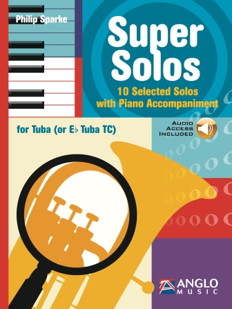 Product Cover for Super Solos For Tuba (or Eb Tuba TC) Audio Access Included! Brass Softcover Audio Online by Hal Leonard