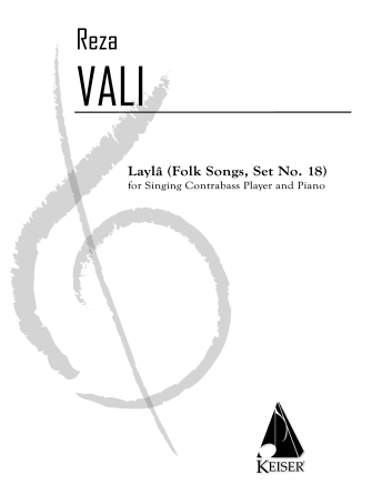 Product Cover for Layla: Folk Song Set No. 18 for Singing Contrabass and Piano LKM Music Softcover by Hal Leonard