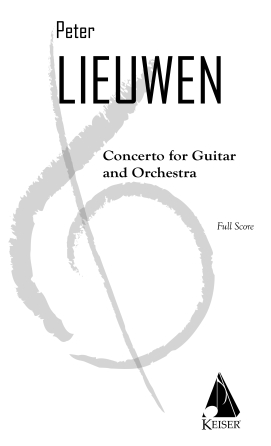 Product Cover for Concerto for Guitar and Orchestra Score ¦ Sheet Music and Books LKM Music  by Hal Leonard