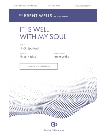 Product Cover for It Is Well with My Soul  Gentry Publications Octavo by Hal Leonard