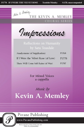 Product Cover for If I Were the Velvet Rose  Pavane Choral Octavo by Hal Leonard