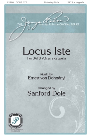 Cover for Locus Iste : Pavane Choral by Hal Leonard