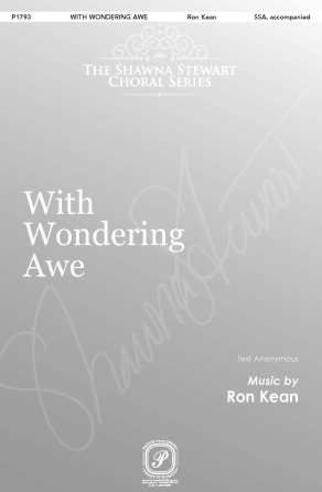 Product Cover for With Wondering Awe  Pavane Choral Octavo by Hal Leonard