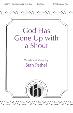 Product Cover for God Has Gone Up with a Shout  Hinshaw Music Octavo by Hal Leonard