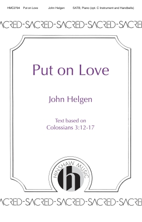 Product Cover for Put on Love  Hinshaw Music Octavo by Hal Leonard