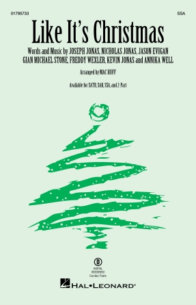 Cover for Like It's Christmas : Secular Christmas Choral by Hal Leonard