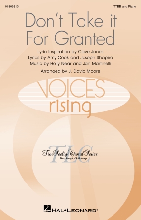 Cover for Don't Take it For Granted : Voices Rising by Hal Leonard