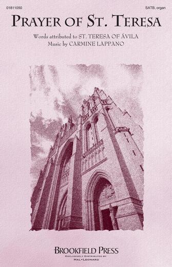 Product Cover for Prayer Of St. Teresa  Brookfield Choral Series Octavo by Hal Leonard