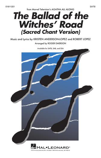 Product Cover for The Ballad of the Witches' Road (Sacred Chant Version) from Agatha All Along Disney Choral Octavo by Hal Leonard
