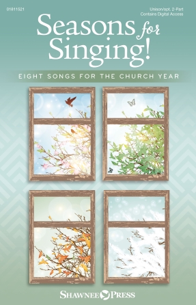 Product Cover for Seasons for Singing! Eight Songs for the Church Year Book/Online Media Harold Flammer WorshipSongs Jr Softcover Media Online by Hal Leonard