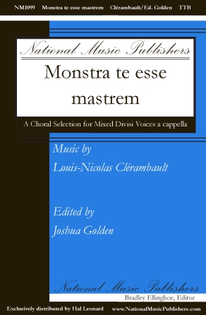Cover for Monstra te Esse Matrem : National/Emerson Fred Bock by Hal Leonard