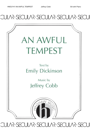 Product Cover for An Awful Tempest  Hinshaw Music Octavo by Hal Leonard