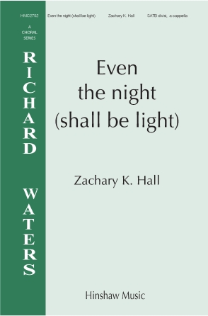 Product Cover for Even The Night (shall Be Light)  Hinshaw Music Octavo by Hal Leonard
