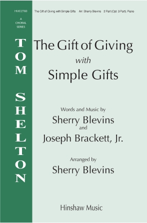 Product Cover for The Gift Of Giving (with Simple Gifts)  Hinshaw Music Octavo by Hal Leonard