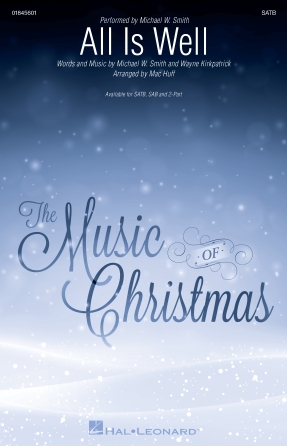 Cover for All Is Well : Sacred Christmas Choral by Hal Leonard