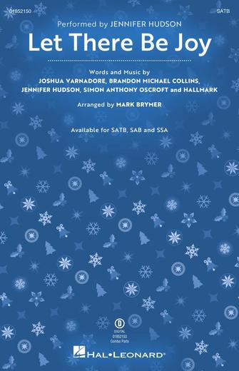 Cover for Let There Be Joy : Secular Christmas Choral by Hal Leonard