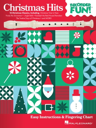 Cover for Christmas Hits - Recorder Fun! : Recorder by Hal Leonard