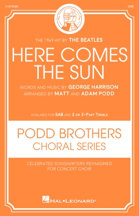 Product Cover for Here Comes the Sun  Podd Brothers Choral Series Octavo by Hal Leonard