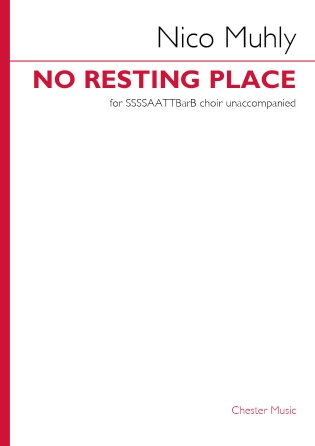 Product Cover for No Resting Place for SSSSAATTBarB Choir Unaccompanied Choral Octavo by Hal Leonard