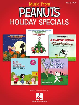 Cover for Music from Peanuts™ Holiday Specials : Piano Solo Songbook by Hal Leonard