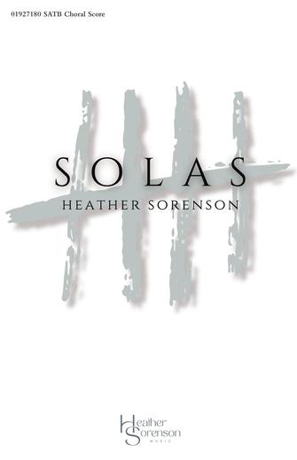 Product Cover for Solas  Sacred Choral Softcover by Hal Leonard
